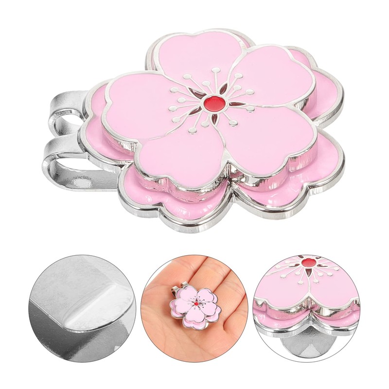 BESPORTBLE Magnetic Golf Hat Clip Golf Ball Marker Golf Hat