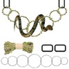 Coldairsoap Snake Enrichment Rings Climbing Toys(Symmetry)