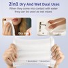 Soft and Dry Wipe, Disposable Face Towels, 100% Cotton, Extra