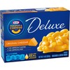 Kraft Macaroni & Cheese Deluxe Dinner, Original Cheddar, 14-Ounce Boxes