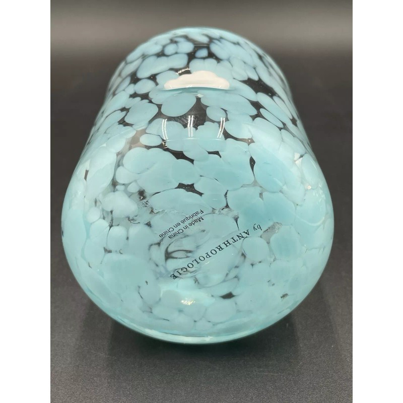 Anthropologie Icon Juice Glass Confetti Edition Cloud 17.25 Oz. 4.5”x3.5”