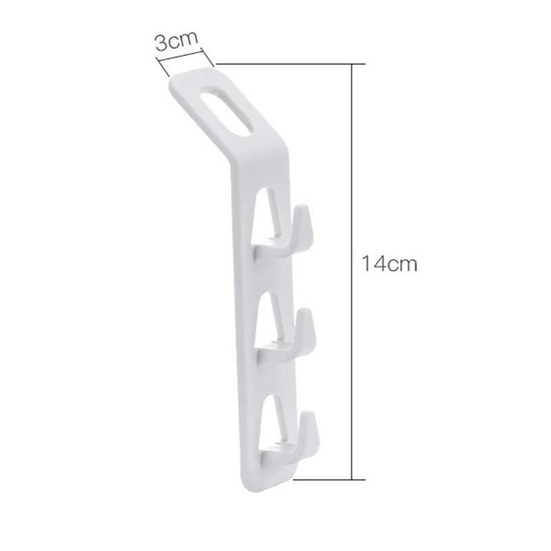 SHULLIN Set of 4 Laundry Hangers, Magic Hangers, Space Saving