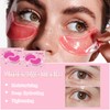 30 Pairs Lip Masks & Eye Mask, Cherry Blossom Collagen