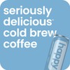 happy coffee cold brew, 11 oz. cans, 12 pack, notes