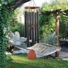 Wind Chimes, 65 cm Aluminium Wind Chimes, 6 Metal Tubes,