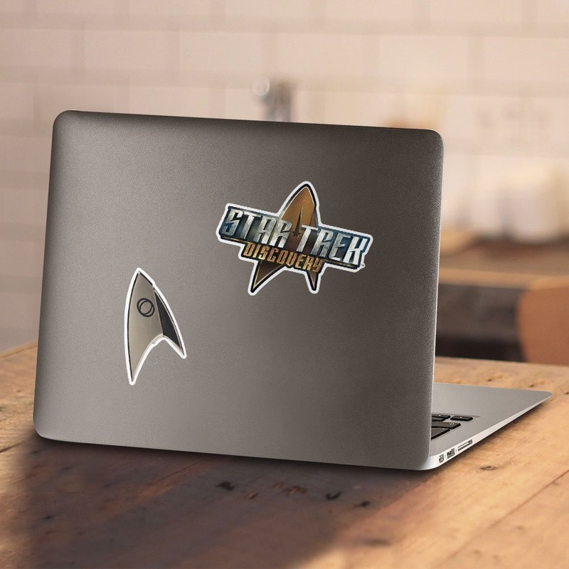 Popfunk Star Trek: Discovery Science Badge and Logo Collectible Stickers