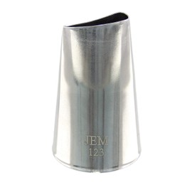 PME NZ123 JEM Large Petal / Ruffle Piping Nozzle no. 123, Silver