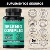 Selenio Seleniometionina 240mcg, con Vitamina E, Moringa y Raíz de