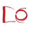 Mechanical Keyboard Cable Double Sleeve Custom Coiled with Detachable Metal