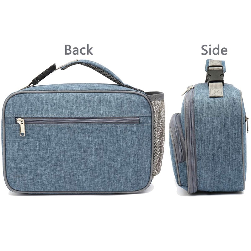 FlowFly Kids Lunch box Insulated Soft Bag Mini Cooler Back