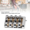 4 String Headless Electric Bass Bridge Zinc Alloy Brass Bridge