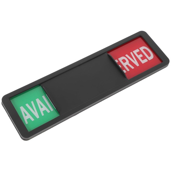 DIYEAH 1 Set Privacy Door Sign Vacant Occupied Sign Slider