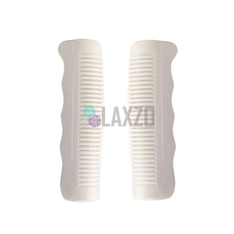 Oxford: Handlebar Grips Adult Finger - White