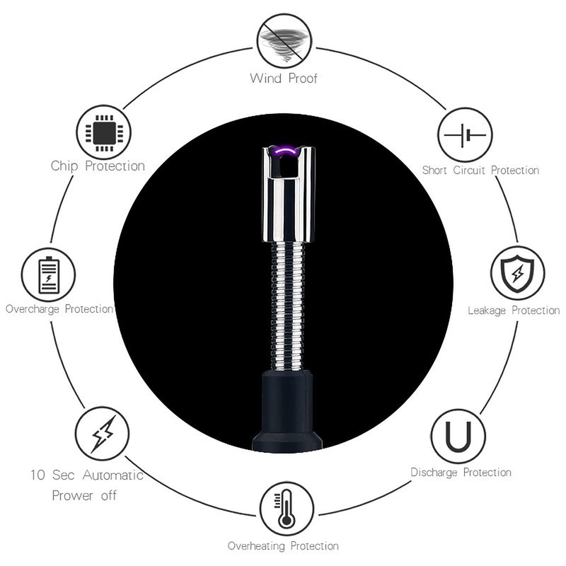 XTENDR ARCS V2 Extendable 2.5 Feet. Arc Extra Long Lighter,