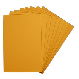 Hojas de espuma EVA mostaza, 6 x 9 pulgadas, 2 mm de grosor, papel de espuma para manualidades y manualidades, proyectos escolares y más, paquete de 8