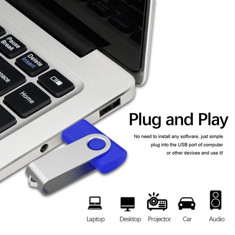 USB Flash Drive, Aiibe 64GB USB Stick Flash Drive 64