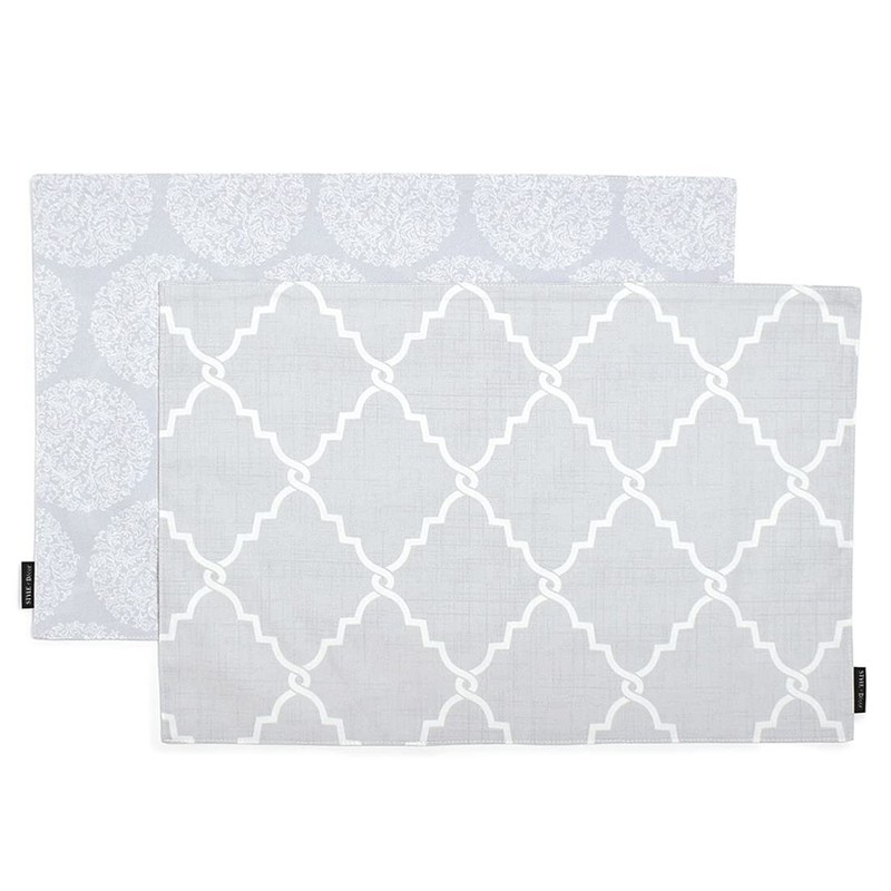 W3101300 Placemats, Set of 2, 100% Cotton, 11.8 x 17.7