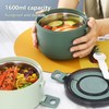 Stackable Lunch Box 1600ml Dual Layers Stainless Steel BPA Free