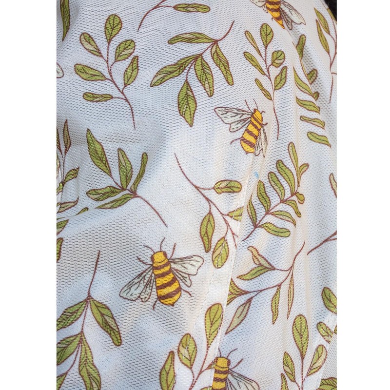 Country Pride Mesh Fly Mask - Bee Print (Small Horse)