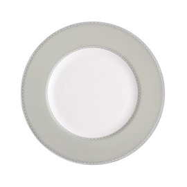 Royal Doulton Monique Lhuillier Dentelle 9-inch Gray Accent Plate