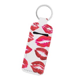 Namvo 10pcs Lipstick Set Lip Balm Holder Keychain Women Car Accessories