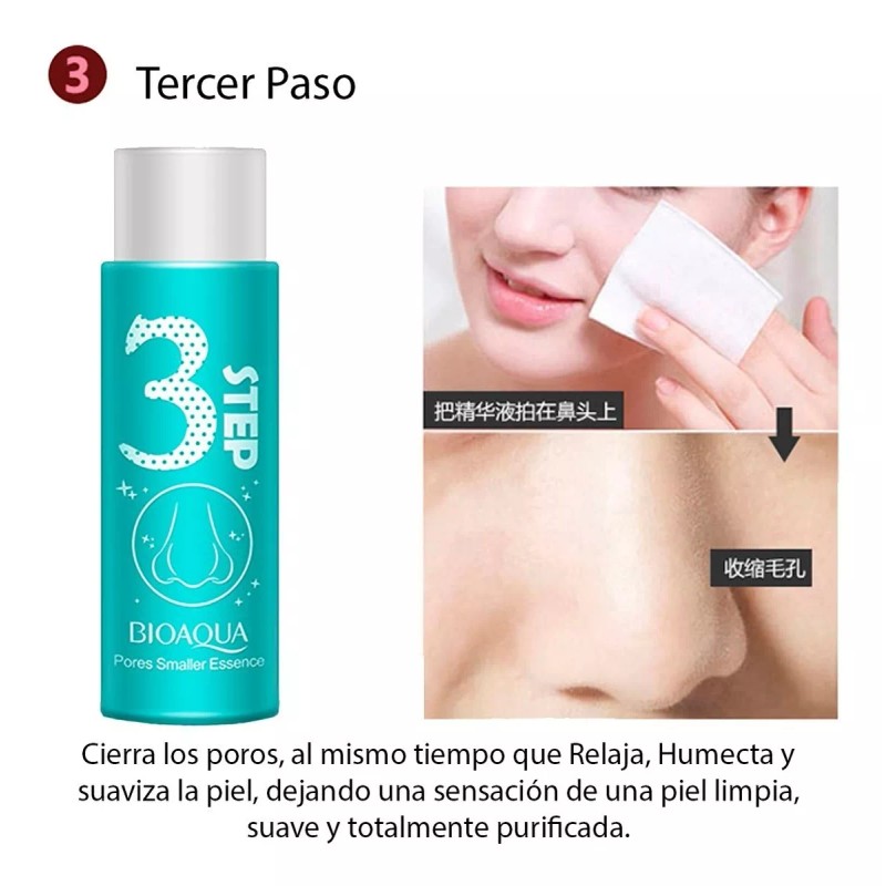 Universo en Linea Tratamiento 3 Pasos Puntos Negros Granos Y