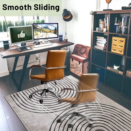 Office Chair Mat, Geometric Modern Desk Chair Mat for Hardwood Floor, 36"x48" Floor Mat for Office Chair, Non-Slip Computer Chair Mat for Rolling Chairs, Floors Protector for Office Home Work Game