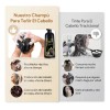 Kaisasa Shampoo Con Tinte Cubre Canas Natural Jengibre 500ml-Negro