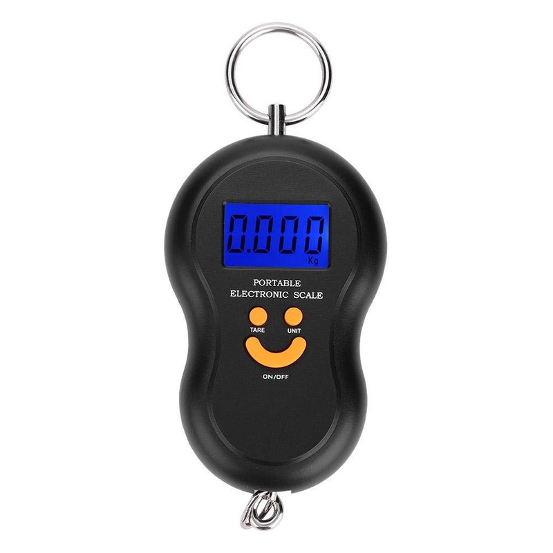 Electric Digital Fish Scale Portable Weight Scale Data Lock Function