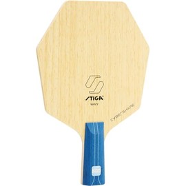 STIGA 1602240265 Table Tennis Pen Racket, Speed Control, Cyber Shape, Wavy Pen, Beige
