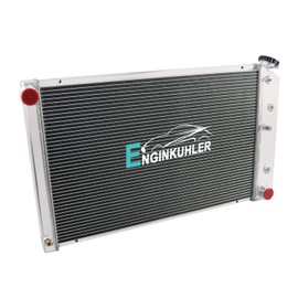 Direct Replacement for 1968-1972 1969 Chevelle GTO Cutlass Lemans 7.4L 454 | ENGINKUHLER Racing Radiator 1970 1971 (3-Row)