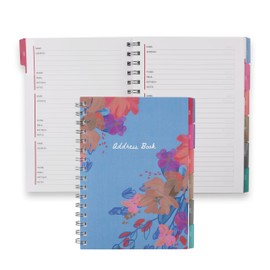 Erin Condren Inspired Collection Sky Flowers A5 Address Book