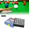 50Pcs Snooker Pool Cue Tips Grade A Leather Billiard Cue