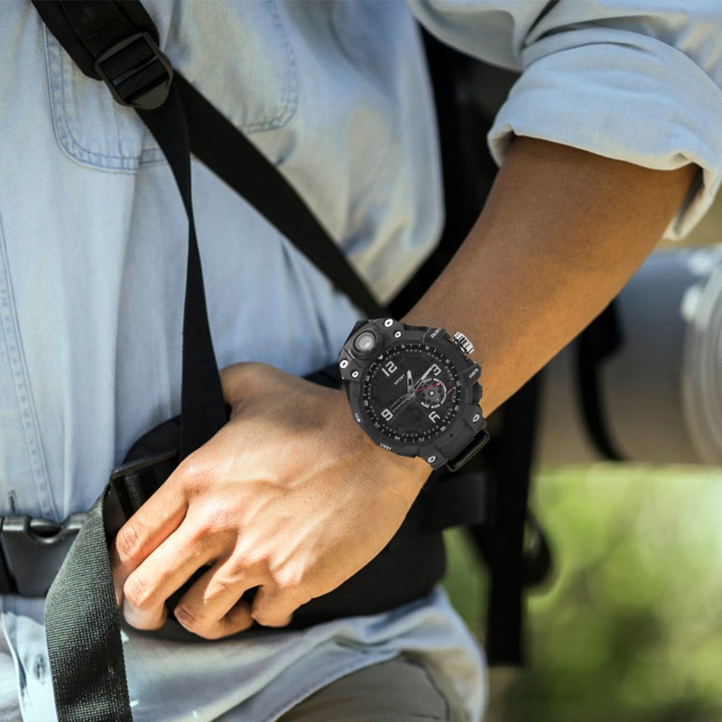 Outdoor Wifi Waterproof Smartwatch Action Camera 12 Million High Definition