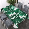 Walmsco Tablecloth Tropical Monstera Palm Decor For Dining Room Kitchen