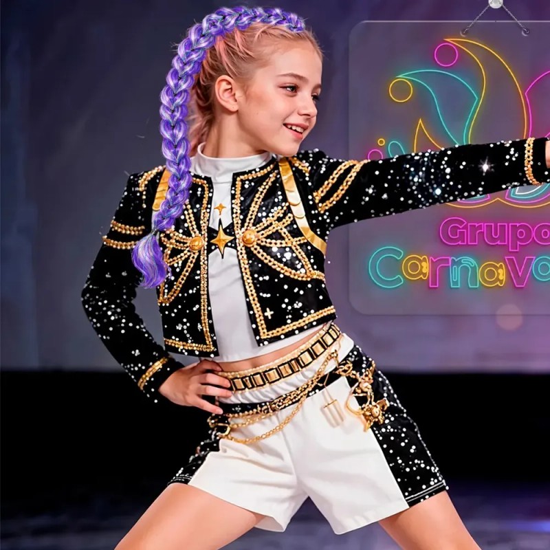 Peluca Trenza Extensión Cabello Lila K-pop Demon Rumi Fiesta Lila