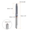 sourcing map 7/32"-24 UNS Thread Tap 6542 Cobalt High-Speed Steel