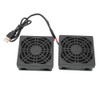 Computer Router Fan with Dust Cover USB Power Heat Dissipation