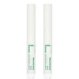 Innisfree 이니스프리 스키니 꼼꼼카라 Zero 3.5g 1호 블랙 2개 Innisfree Skinny Curl Cara Zero 3.5g No. 1 Black 2pcs
