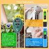 Professional PH Tester TDS/EC Test Pen Soil Moisture/PH/Sunlight Intensity Testers