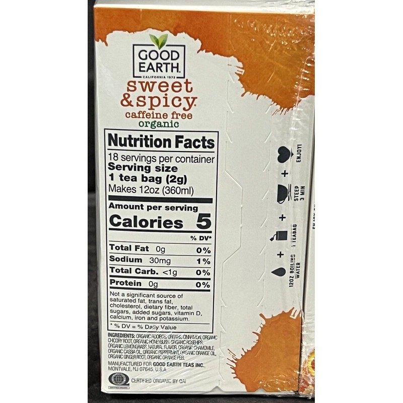 Good Earth New 4-pack ORIGINAL Good Earth Sweet & Spicy