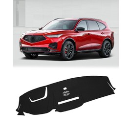 FIILINES Dash Cover Compatible with Acura MDX 2024 2023 2022 Dashboard Mat Cover MDX Accessories Dash Cover 2022 2023 2024 Sunshade Nonslip Mesh Protector No Glare