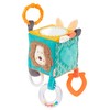 Fehn 066029 Activity Cube Funky Friends – Motor Skills Toy
