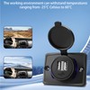 3.1 A Car Dual USB Plug Dual Port Waterproof 12V-24V
