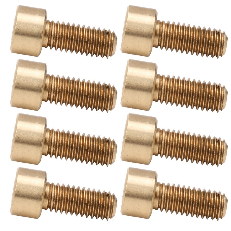 50Pcs Cap Hex Socket Screw Copper Fastener Hardware Tools Industrial