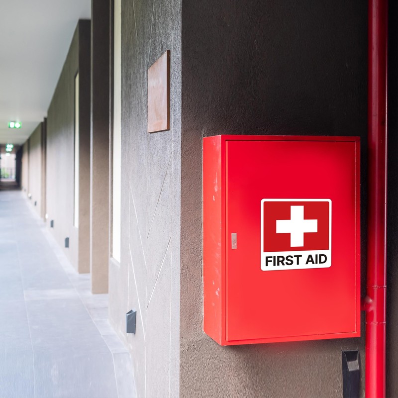 3 pegatinas de primeros auxilios para el hogar, calcomanías autoadhesivas