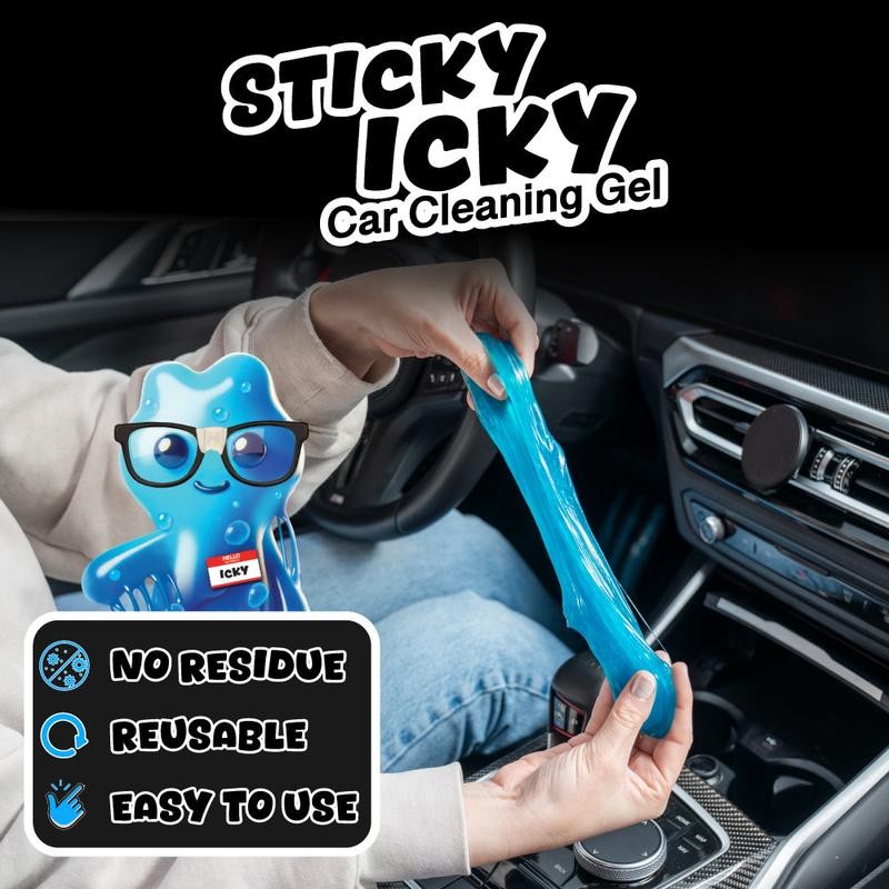 CHEMICAL GUYS Sticky Icky Car Cleaning Gel 2-Pack - Scent: