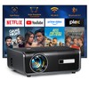 AuKing Projector, Built-in Apps & Auto Focus, 2026 Upgraded Mini