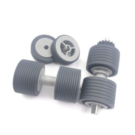 OKLILI - Juego de rodillos separadores de freno para escáner compatible con Fujitsu fi-6400 fi-6420 fi-6800 PA03575-K011 PA03575-K012 PA03575-K013