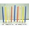 MENORAH CANDLE CUPS {8 Standard + 1 Tall} Nickel plated, with SCREWS